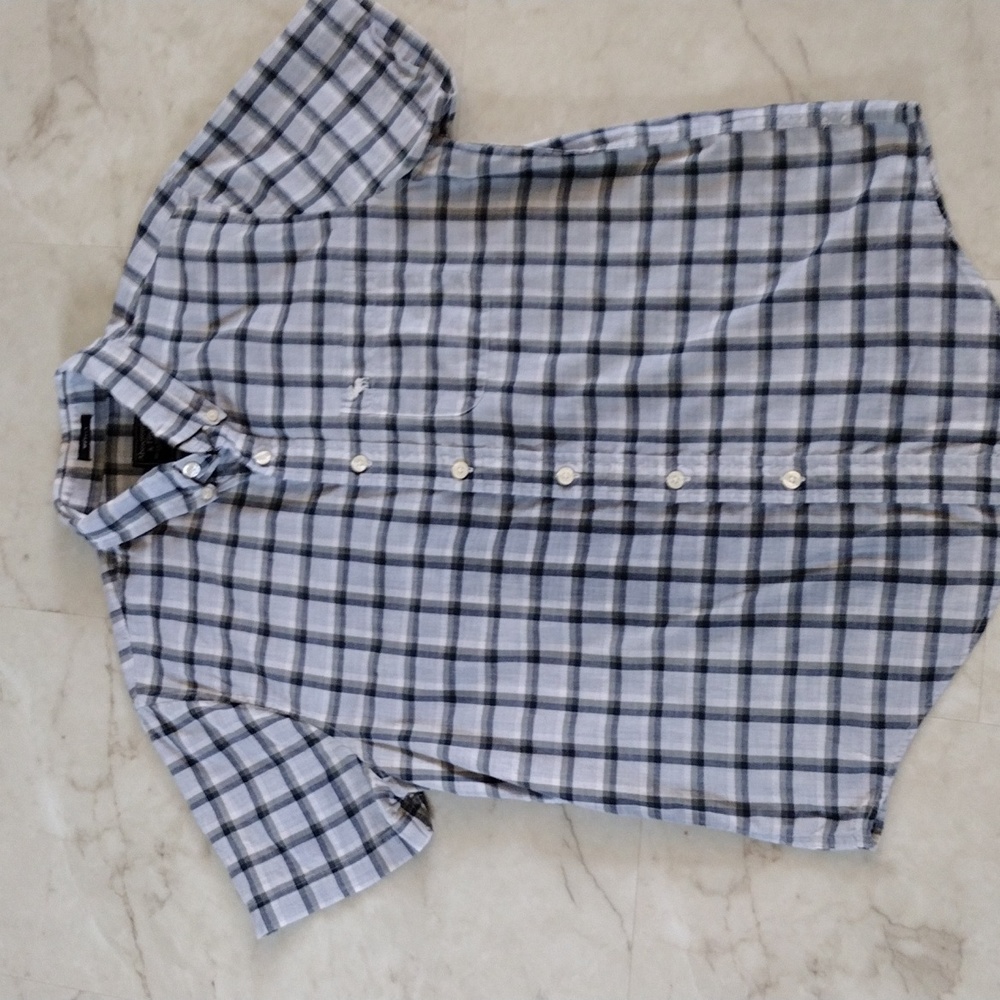 Abercrombie & Fitch short sleeve button down.